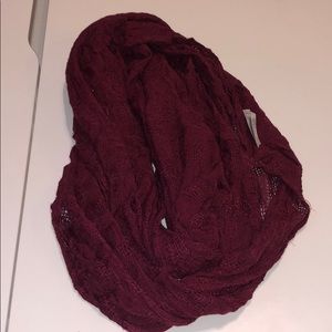 Maroon Infinity Scarf